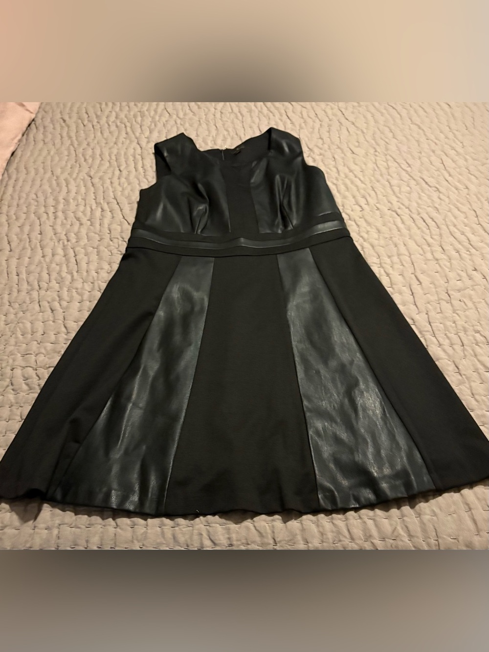 Classic Black A-Line Panel Dress, size 16